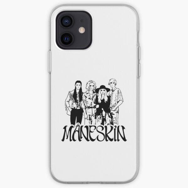 Maneskin rock band Maneskin iPhone Soft Case RB1408 product Offical Maneskin Merch