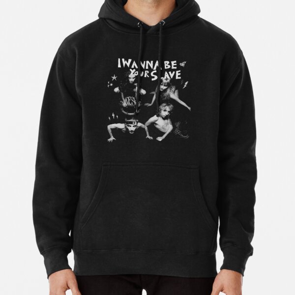 MANESKIN I WANNA BE YOUR SLAVE Pullover Hoodie RB1408 product Offical Maneskin Merch