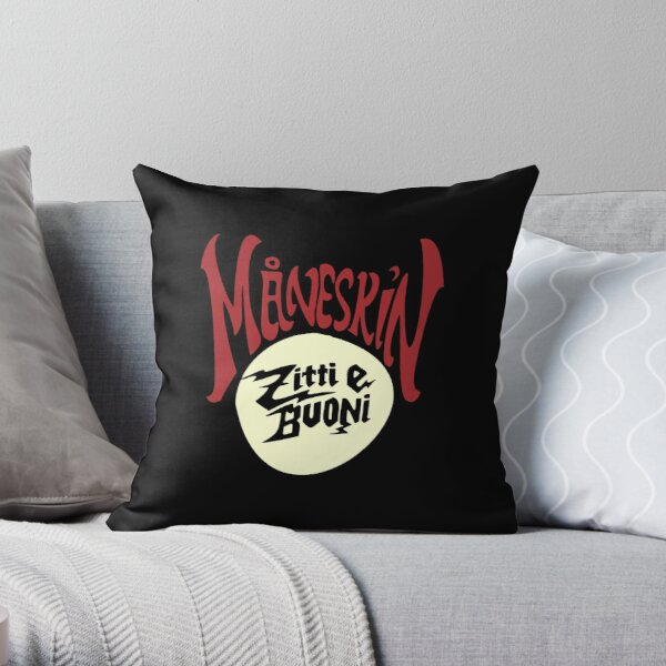 Maneskin fan art & merch maneskin  Throw Pillow RB1408 product Offical Maneskin Merch