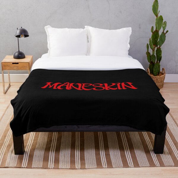 Maneskin fan & art Throw Blanket RB1408 product Offical Maneskin Merch