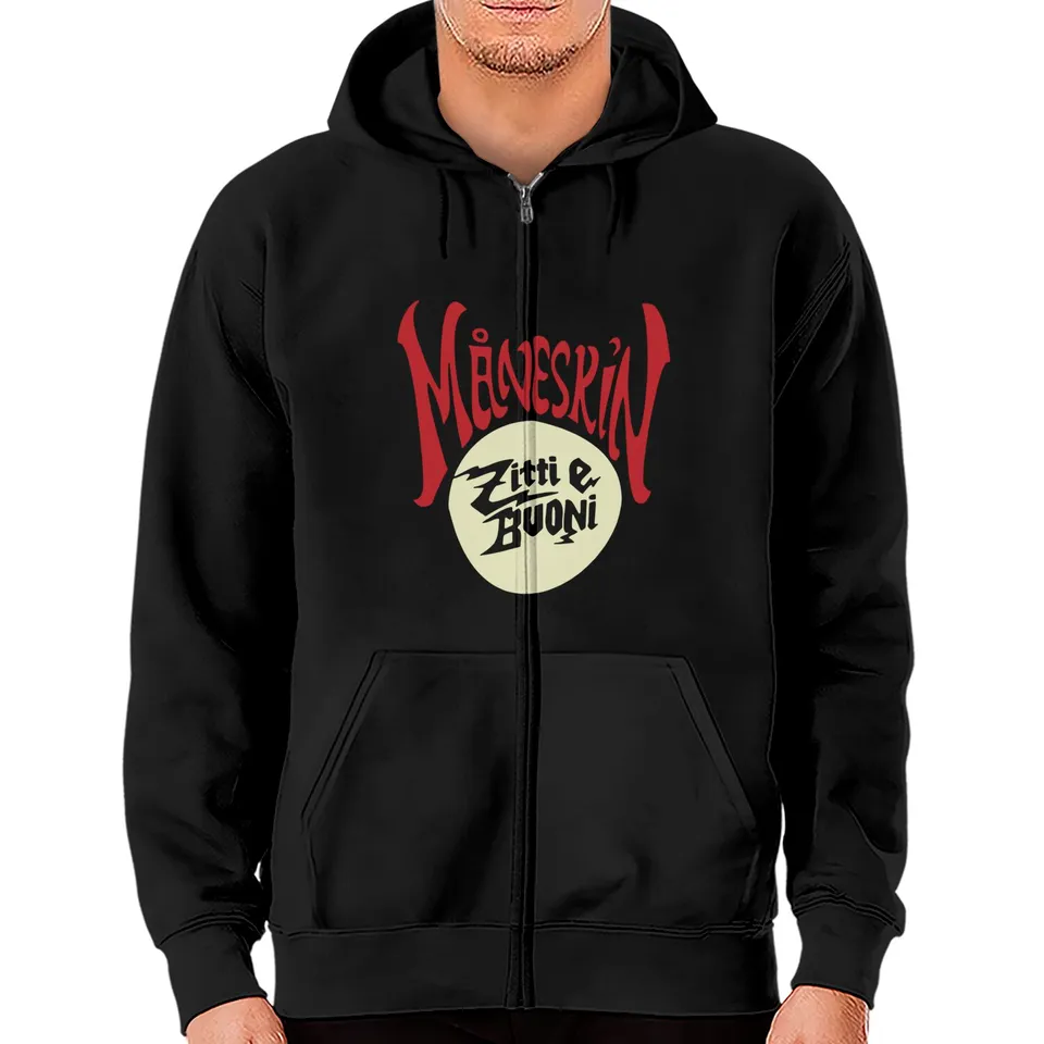 Måneskin Zitti e Buoni Edition Zipped Hoodie